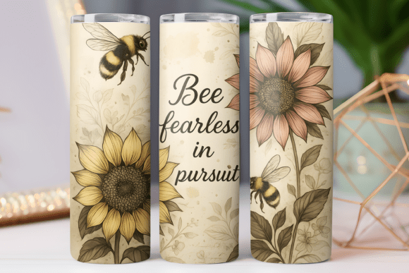 Bee Inspiration Tumbler Wrap: A Graphics Review for Real Client Work