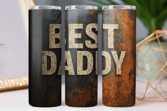Best Daddy Father Tumbler Wrap Graphics 20oz