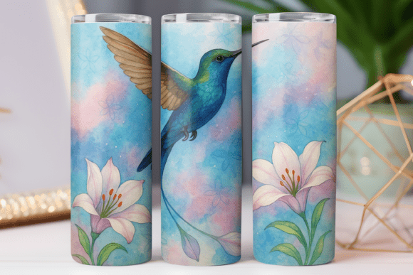 Bird Watercolor Animal Tumbler Wrap 20oz Graphics Review