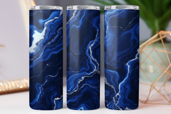 Blue Marble Pattern Tumbler Wrap 20oz Graphics Review