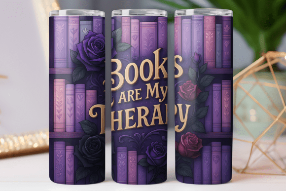 Book Lover Tumbler Wraps & Graphics Review