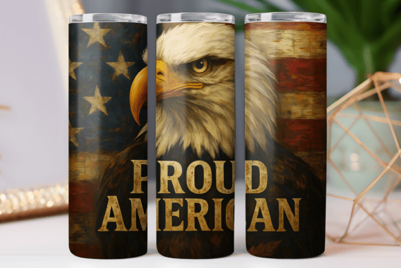 Eagle Patriotic Tumbler Wrap: A Designer's Review