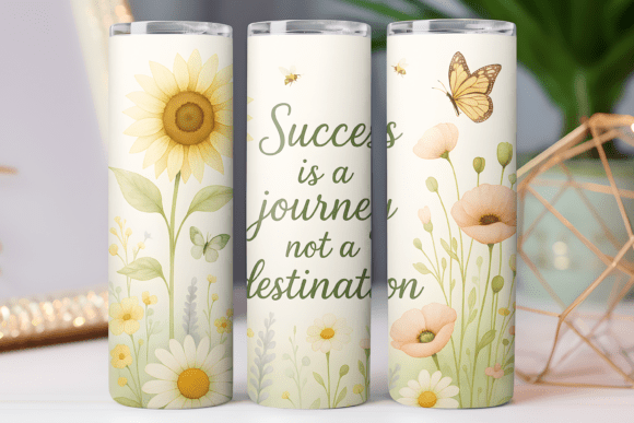 Motivational Tumbler Wrap Graphics for Tumbler Wraps