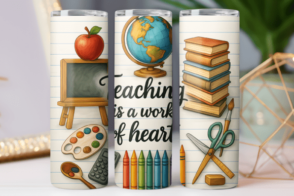 Teacher Tumbler Wrap Graphics for Tumbler Wraps