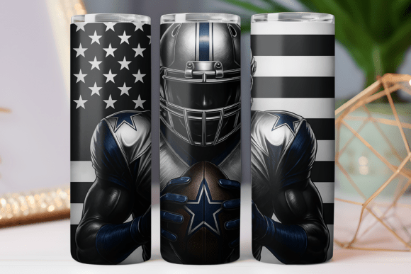 Us American Football Tumbler Wrap 20oz Graphics Tumbler Wraps