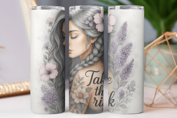 Women Motivation Tumbler Wrap Skinny Png: Graphics & Tumbler Wraps